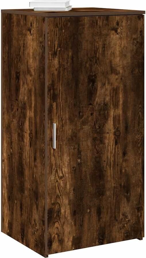VidaXL Opbergkast 50x45x103 5 cm bewerkt hout gerookt eikenkleur