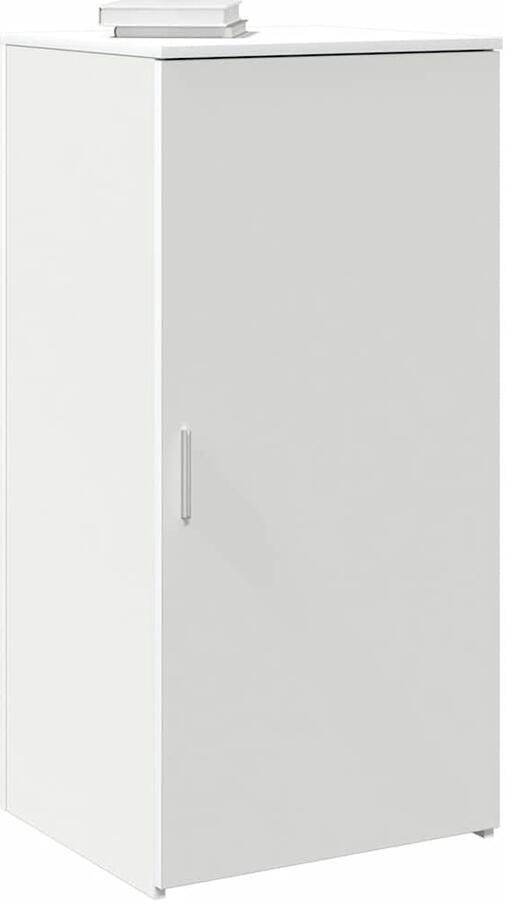 VidaXL Opbergkast 50x45x103 5 cm bewerkt hout wit