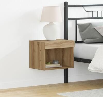 VidaXL TV-kast 2 pcs artisanaal eikenkleurig 40 x 30 x 30 cm