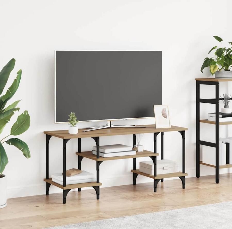 VidaXL TV-kast Artisan Eiken 102 x 35 x 45 5 cm