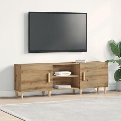 VidaXL TV-kast artisanaal eikenkleurig 150 x 30 x 50 cm Bewerkt hout