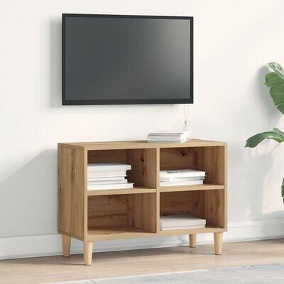 VidaXL TV-kast Bruin 69.5 x 30 x 50 cm Bewerkt hout