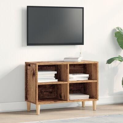 VidaXL TV-kast Bruin 69.5 x 30 x 50 cm Bewerkt hout
