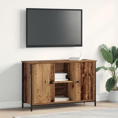 VidaXL TV-kast Oud hout 101 x 35 x 65 cm Bewerkt hout