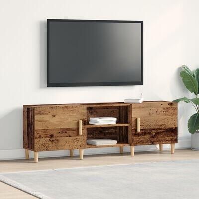 VidaXL Tv-kast Oud hout 150 x 30 x 50 cm Bewerkt hout