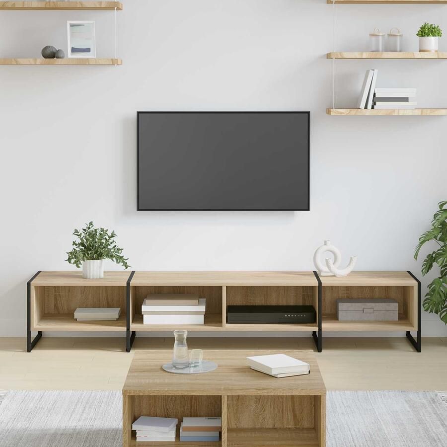 VidaXL TV-kast Sonoma 170 5 x 36 x 30 5 cm Bewerkt hout