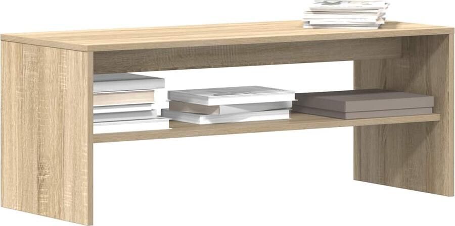 VidaXL Tv-meubel 100x40x40 cm bewerkt hout sonoma eikenkleurig