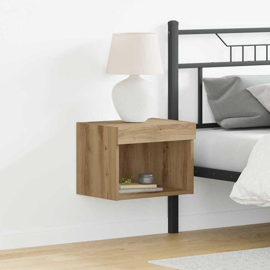 VidaXL Tv-meubelset Artisan Eiken 40 x 30 x 30 cm Bewerkt hout