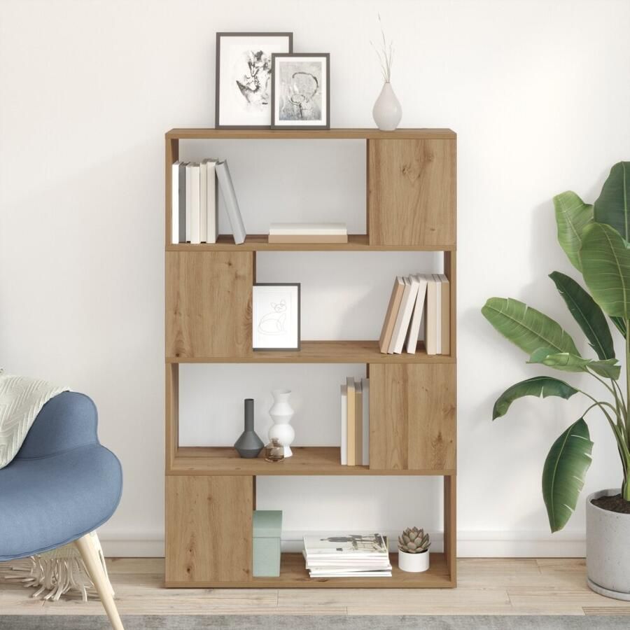 VidaXL Tv-meubelset Wandgemonteerd Bruin 80 x 24 x 125 cm Bewerkt hout