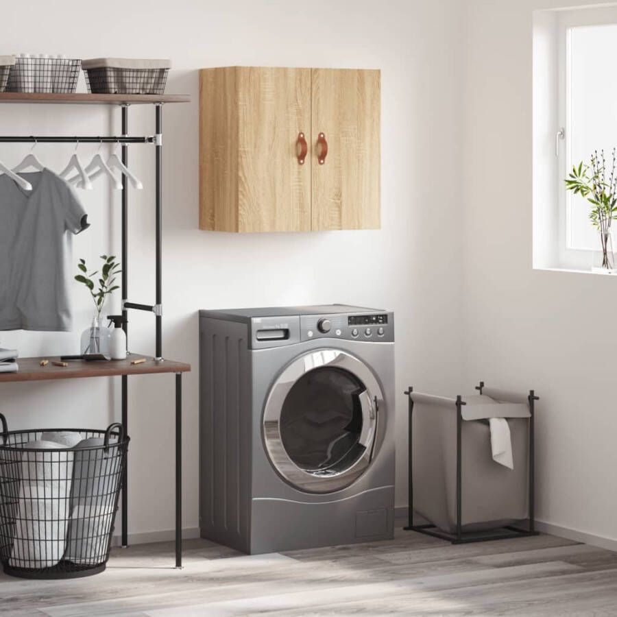 VidaXL Wandkast 60x31x60 cm bewerkt hout sonoma eikenkleurig