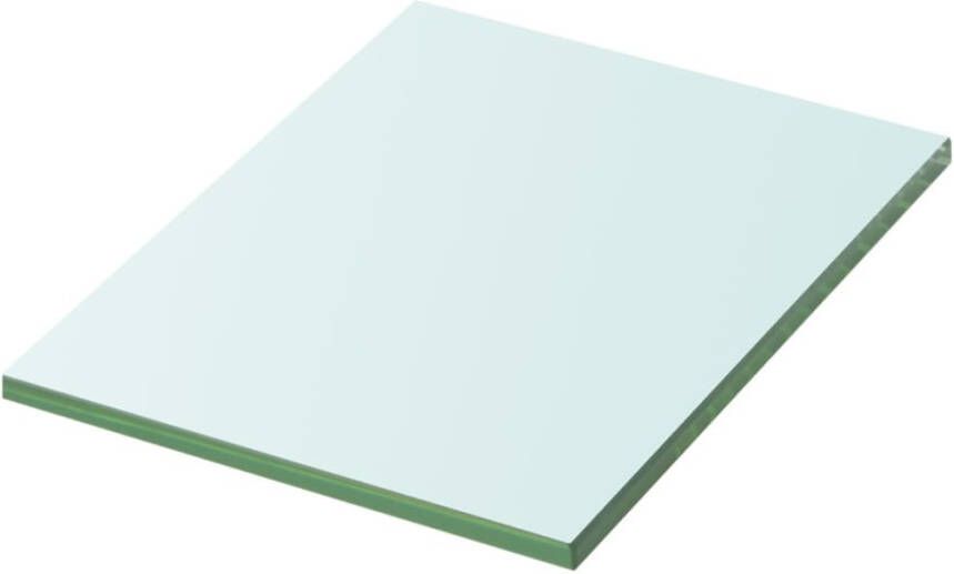 vidaXL Wandschap transparant 20x15 cm glas