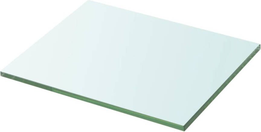 VidaXL Wandschap transparant 20x25 cm glas