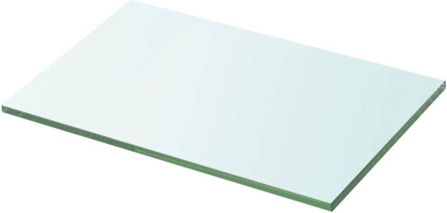 VidaXL Wandschap transparant 20x30 cm glas