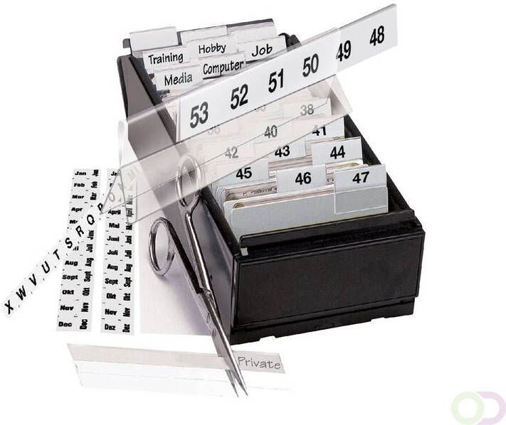 3L Indextabs 10503 10x150mm zelfklevend wit