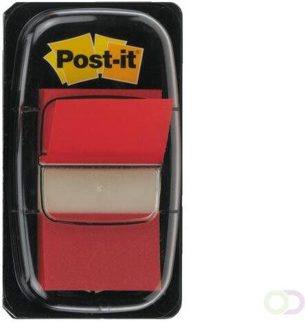 Post-it Indextabs 3M Post it 680 25.4x43.2mm rood