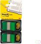 Post-it Indextabs 3M 680 25.4x43.2mm duopack groen 100 vel - Thumbnail 1