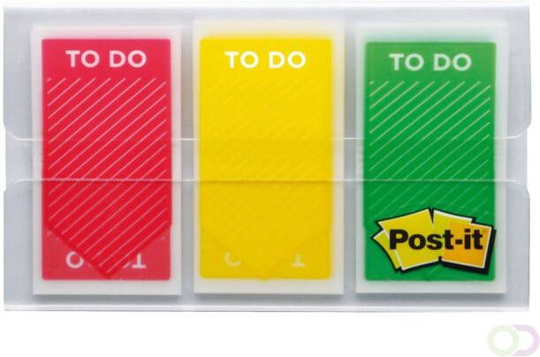 Post-it Indextabs 3M Post it 682 23.8x43.1mm "TO DO" assorti