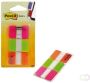 3M Post-it Indextabs 3M Post it 686PGO strong roze groen oranje - Thumbnail 2