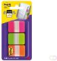 3M Post-it Indextabs 3M Post it 686PGOT strong roze groen oranje - Thumbnail 2