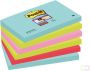 3M Post-it Memoblok 3M Post it 655 SSMI Super Sticky 76x127mm Miami - Thumbnail 2