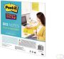 Post-it Memoblok Super Sticky Big Notes BN11-EU geel 279x279mm 30 vel - Thumbnail 1