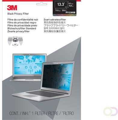 3M privacy filter voor laptops van 13 3 inch 16 9