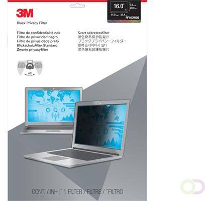 3M privacy filter voor laptops van 16 inch 16 9