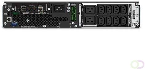 Acer APC SRT2200RMXLI-NC Dubbele conversie (online) 2200VA 12AC outlet(s) Rackmontage Zwart UPS