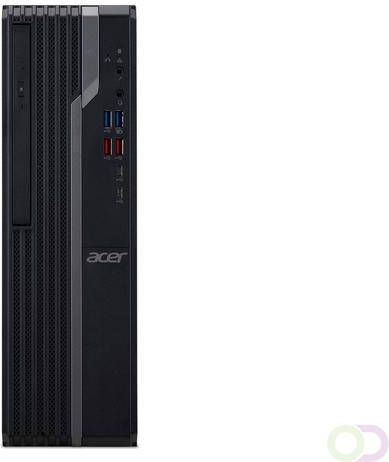 Acer Veriton X X4660G 9th gen Intel? Core? i5 9400 8 GB DDR4 SDRAM 256 GB SSD Zwart Zilver SFF PC