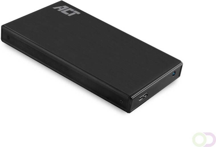 ACT AC1200 behuizing voor opslagstations HDD- SSD-behuizing Zwart 2.5" (AC1200)