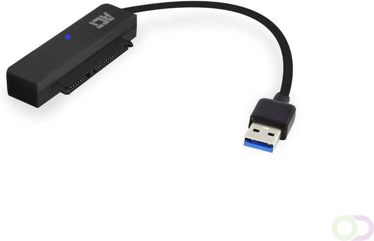 ACT AC1510 tussenstuk voor kabels SATA USB Type-A Zwart (AC1510)