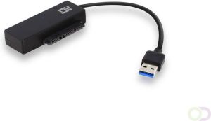 ACT AC1515 tussenstuk voor kabels 2.5 3.5" SATA USB A Zwart (AC1515)