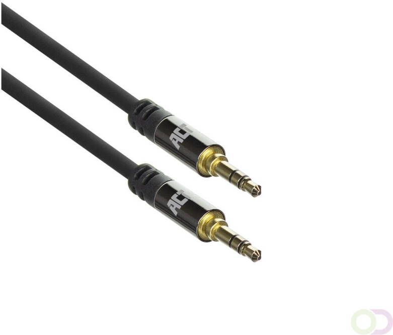 ACT AC3611 audio kabel 3 m 3.5mm Zwart (AC3611)