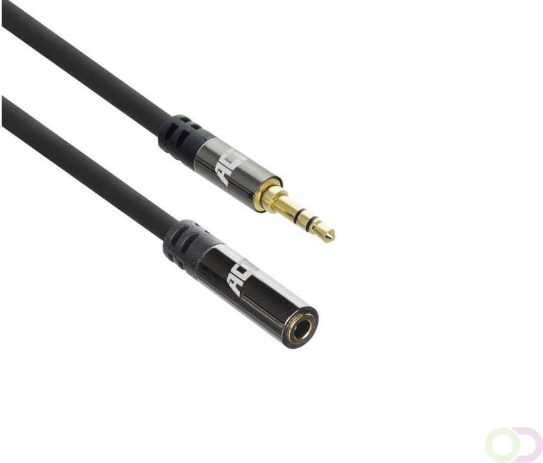 ACT AC3617 audio kabel 5 m 3.5mm Zwart (AC3617)