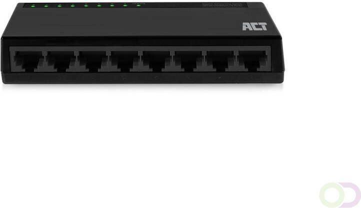 ACT AC4448 netwerk-switch Unmanaged Gigabit Ethernet (10 100 1000) Zwart (AC4448)