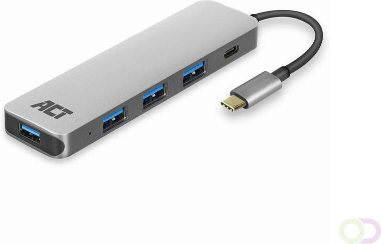 ACT AC7053 USB-C Hub 4 port met PD pass through (AC7053)