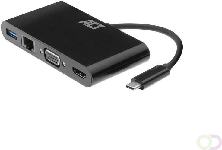 ACT AC7330 USB grafische adapter 4096 x 2160 Pixels Zwart (AC7330)