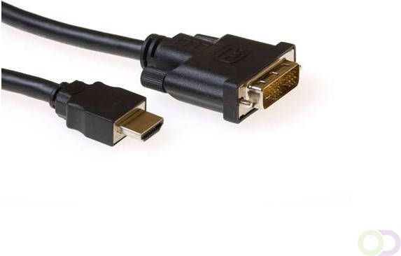 ACT AK3739 video kabel adapter 1 m HDMI DVI-D Zwart (AK3739)