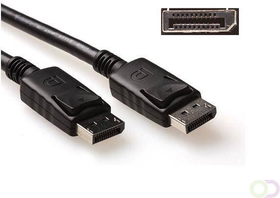 ACT AK3978 DisplayPort kabel 1 m Zwart (AK3978)