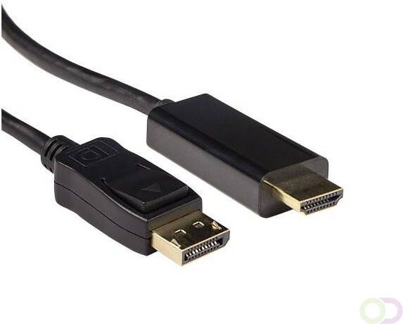 ACT AK3992 video kabel adapter 5 m DisplayPort HDMI Zwart (AK3992)