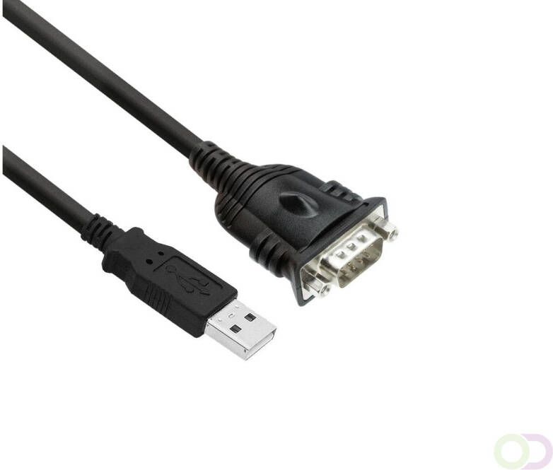 ACT EM1016 seriÃle kabel Zwart 0 6 m USB Type-A DB-9 (EM1016)