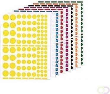 Agipa Stickers 1.040 stuks cirkels