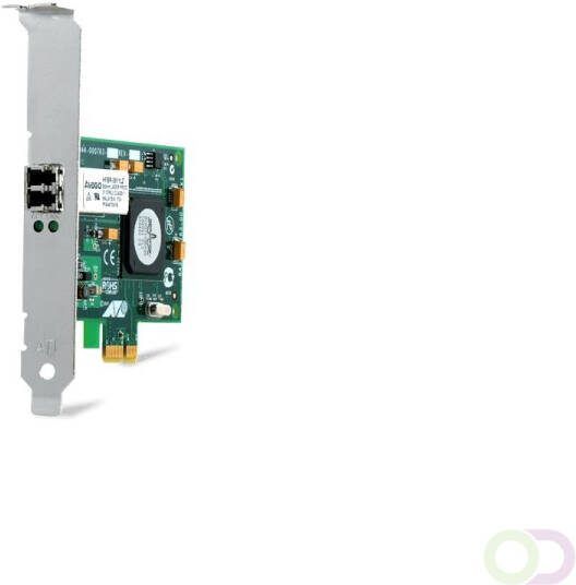 Allied Telesis Gig PCI-Express Fiber Adapter Card WoL SFP connector