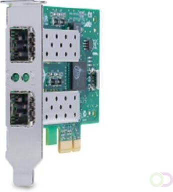 Allied Telesis 2900 Series Gigabit Fiber & RJ45 Adapter Cards PCI-Express Dual Port Adapter: 2x 1G SFP slot