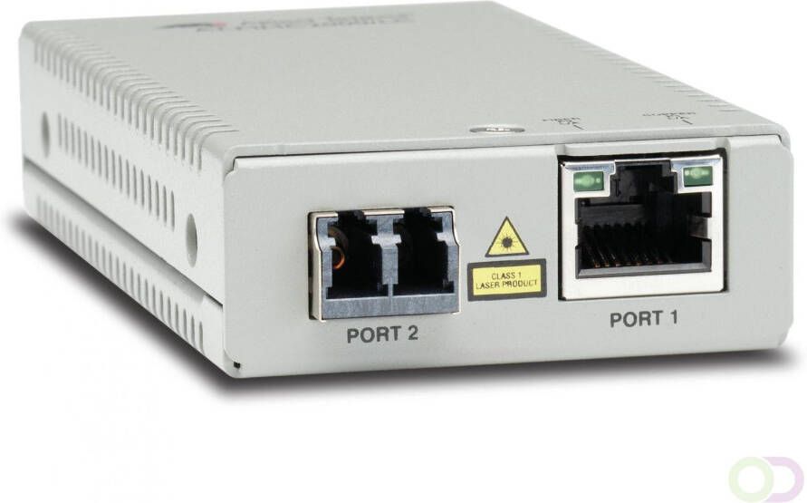 Allied Telesis AT-MMC2000 LC-960 netwerk media converter 1000 Mbit s 1310 nm Multimode Grijs (990-006326-960)