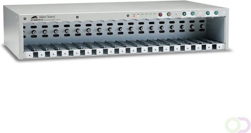 Allied Telesis 18-Slot Chassis for MMC2xxx Media Converters 1 AC Multi-Region PSU