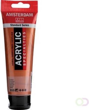 Amsterdam acrylverf tube van 120 ml Koper