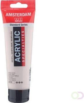 Amsterdam acrylverf tube van 120 ml Parelrood