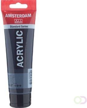 Amsterdam acrylverf tube van 120 ml Payne's grijs