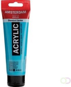 Amsterdam acrylverf tube van 120 ml Turkooisblauw